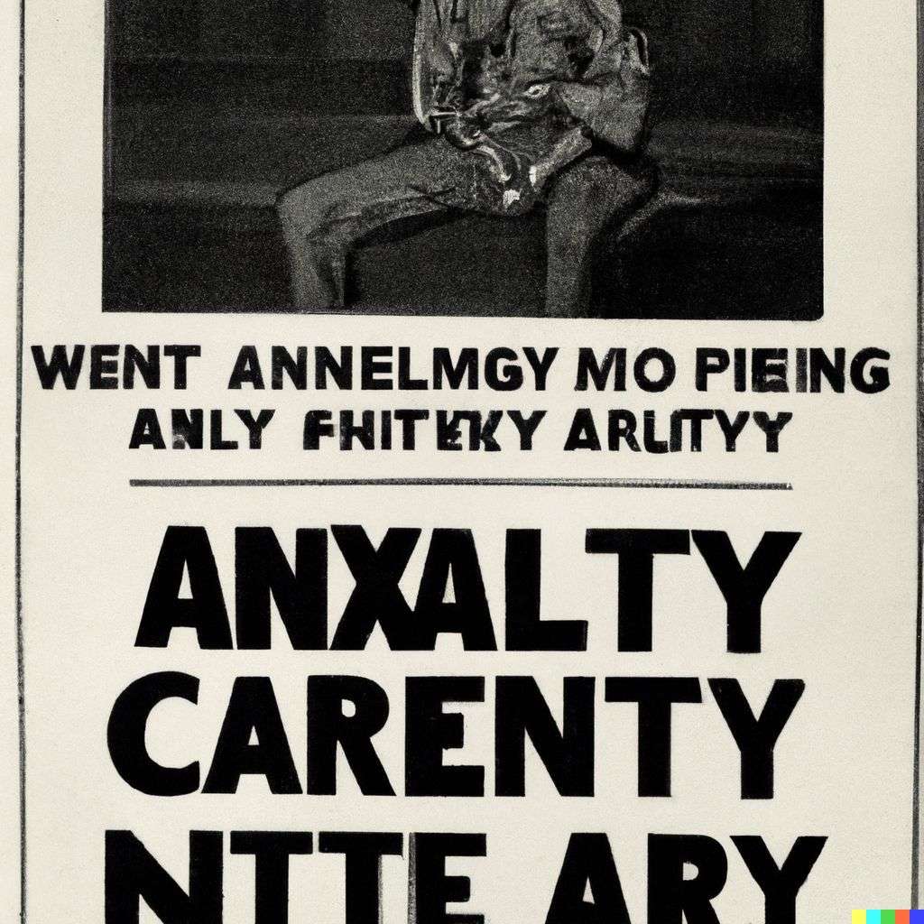 a representation of anxiety, government information leaflet from World War 2